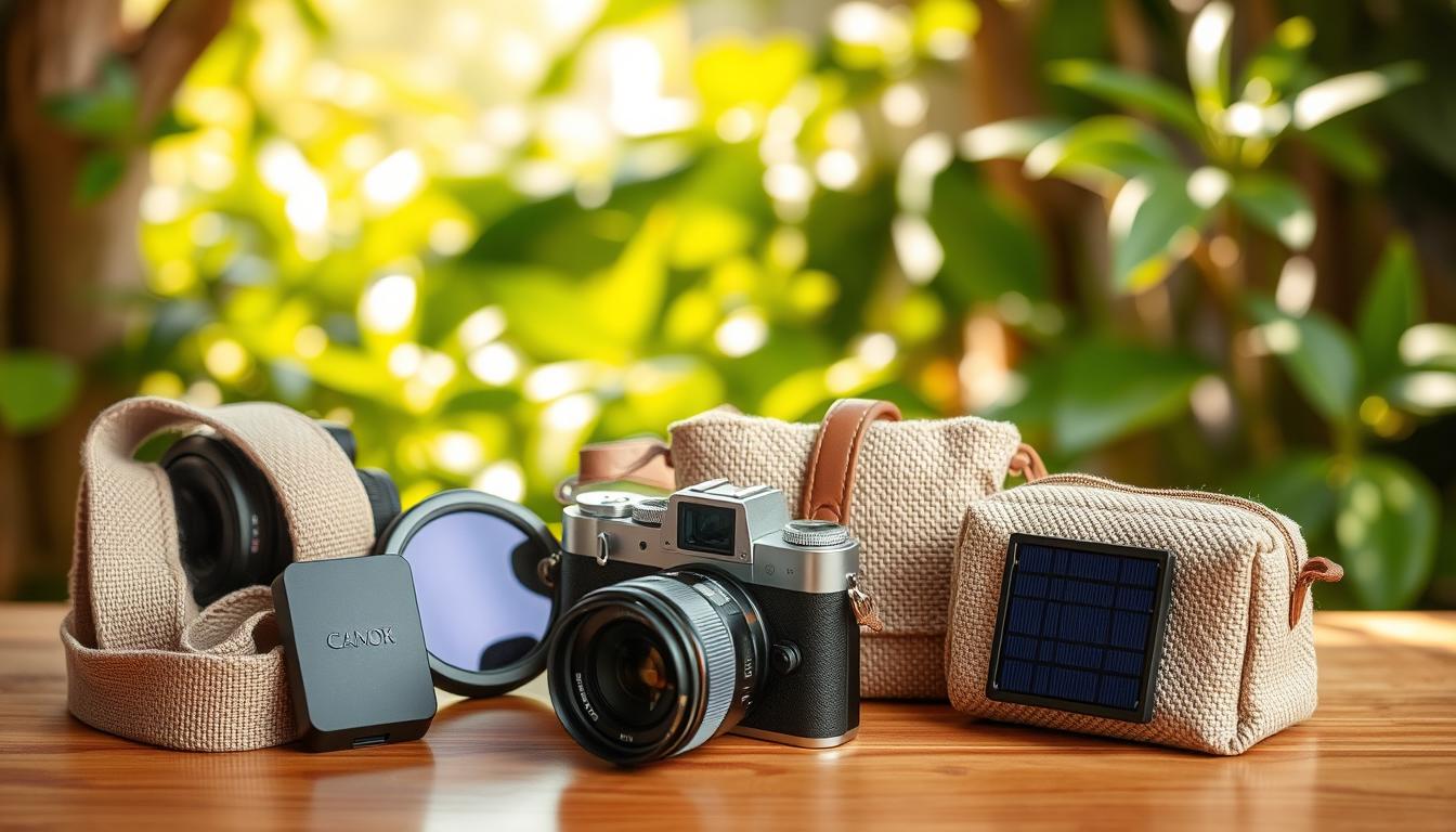 Eco-friendly camera accessories