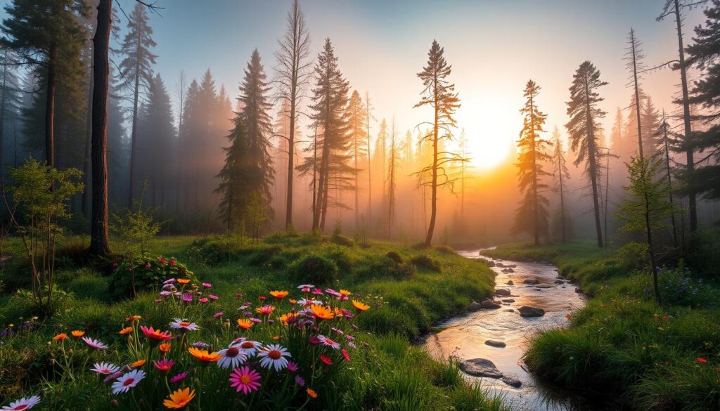 Nature photography techniques