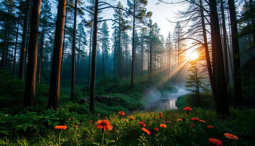 Nature photography techniques